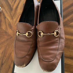 USED Light brown Gucci loafers Mens size 10.5